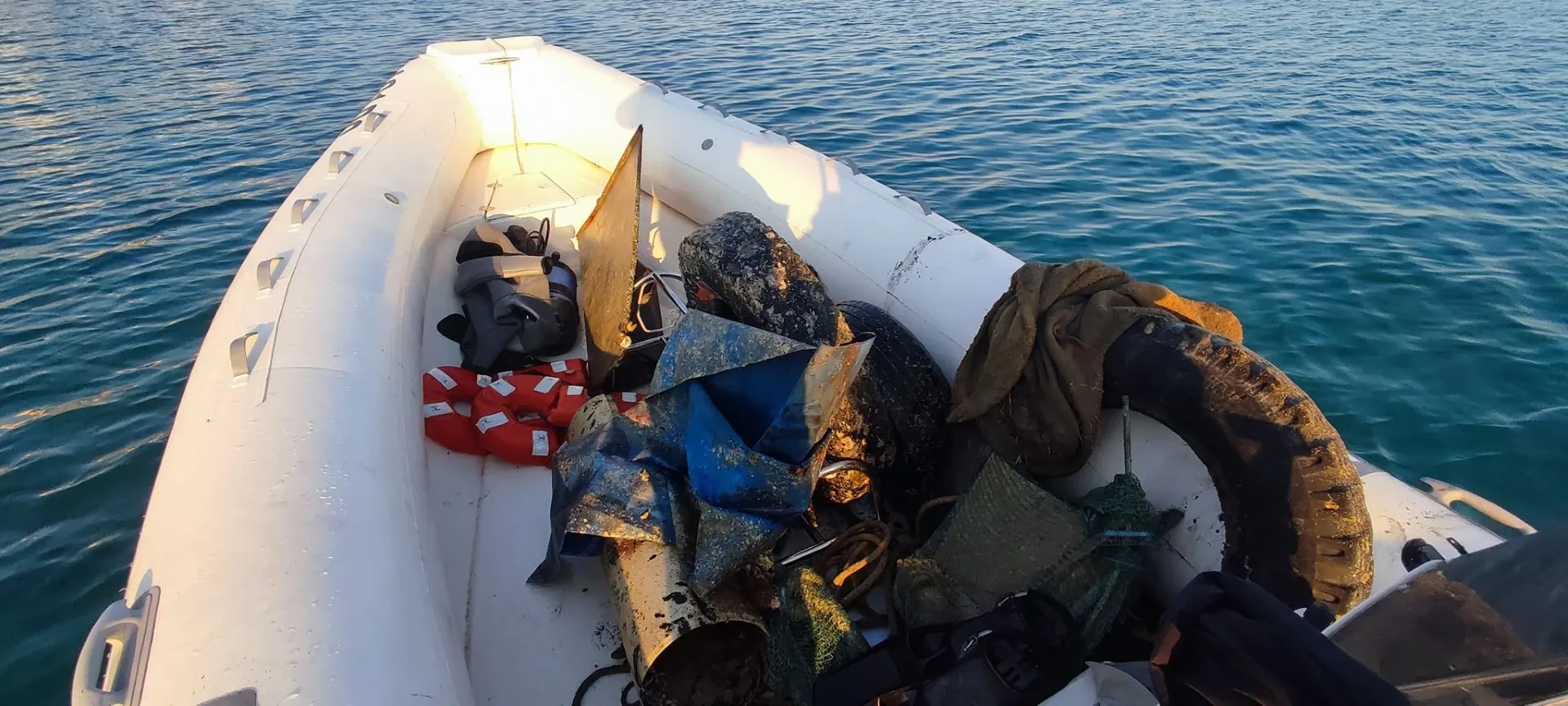 Eko Eko akcija čišćenja morskog dna oko otoka Paga, fotografija 12