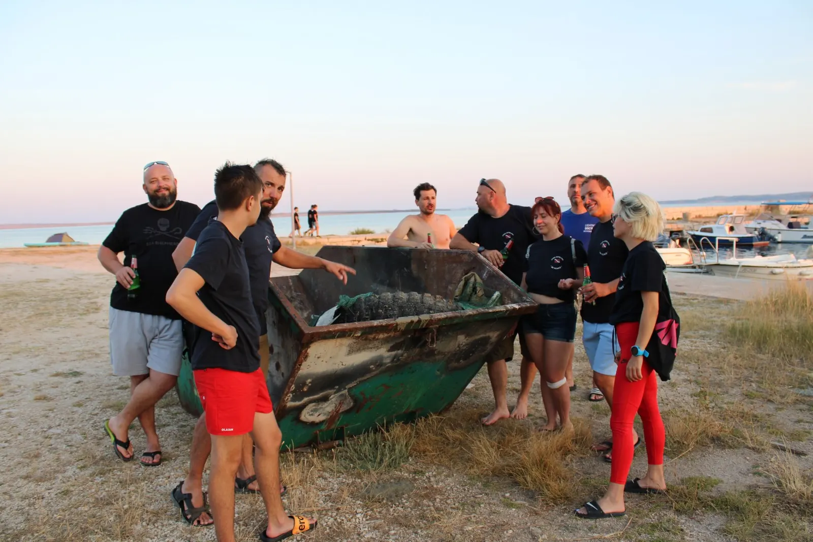 Eko Eko akcija čišćenja morskog dna oko otoka Paga, fotografija 15