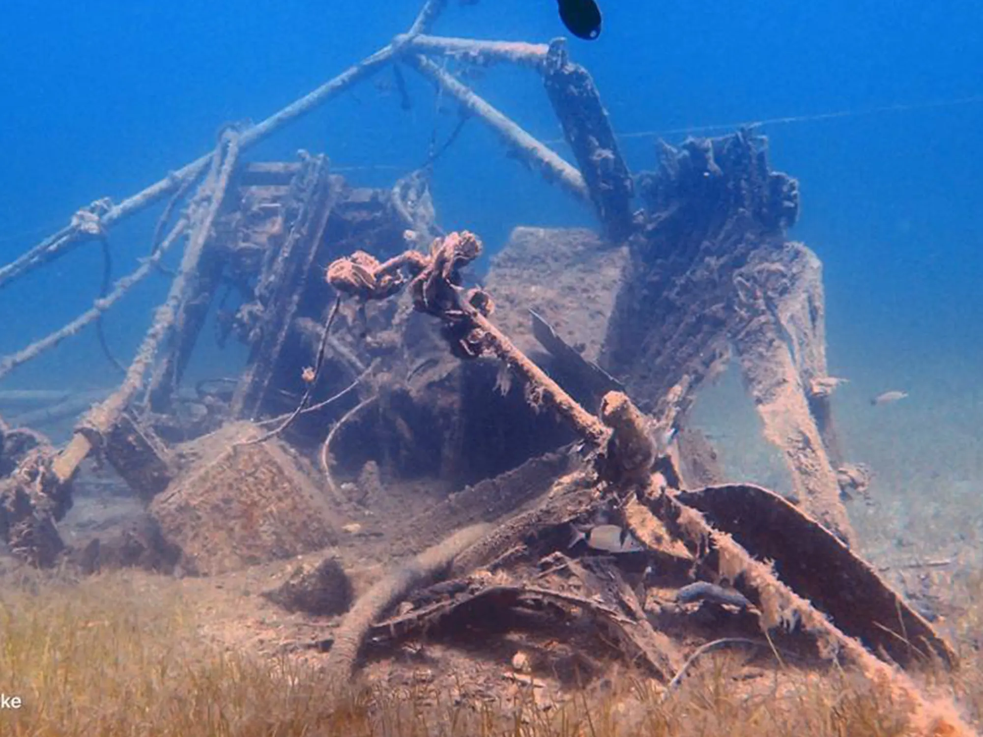 Tauchplatz Wrack von Šimuni, Pag